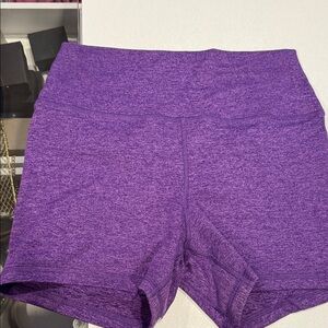 Fleo Purple Women's Athletic Shorts